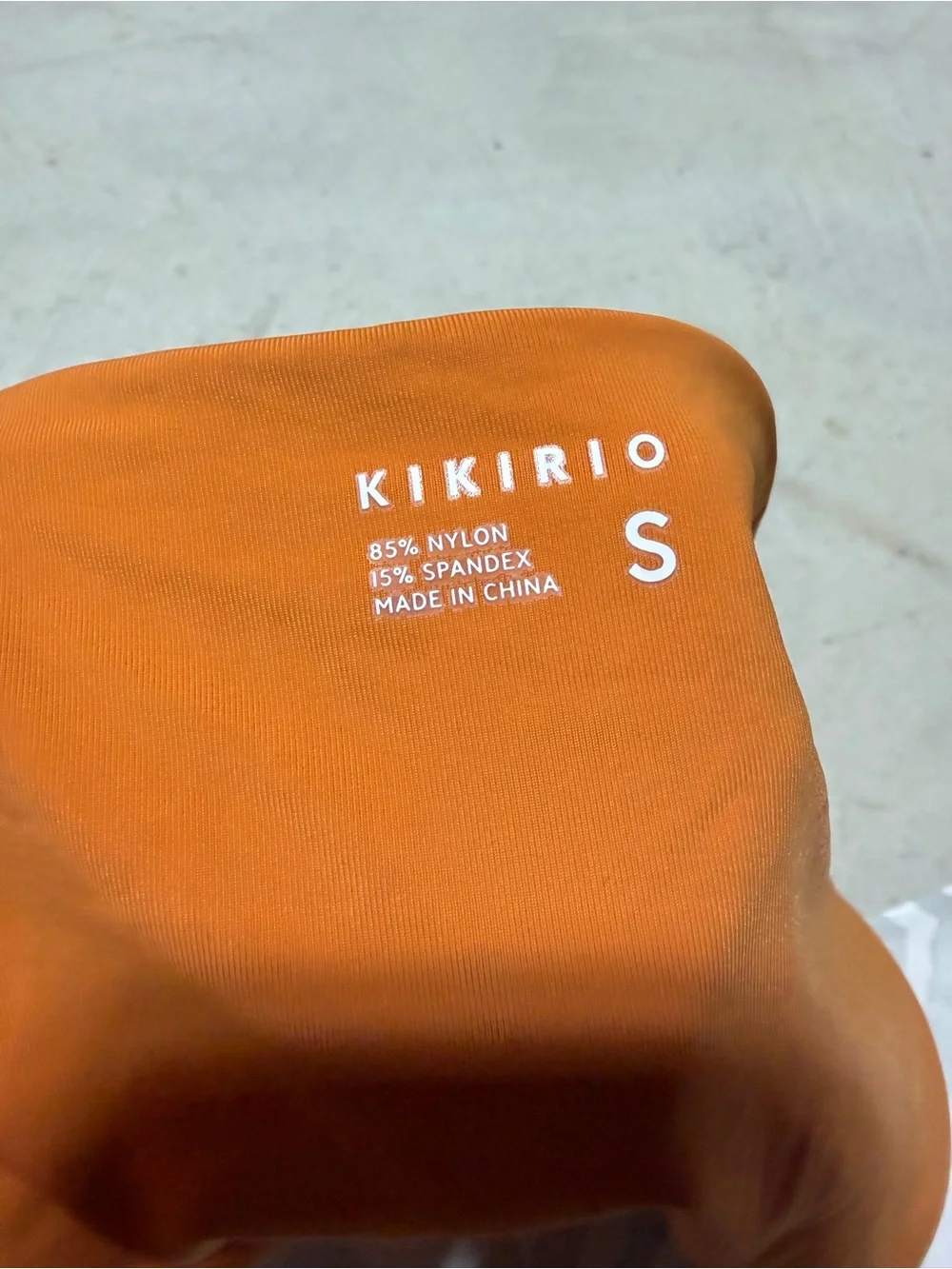 Kikirio Floral Bikini Bottom - Orange & Pink Floral small